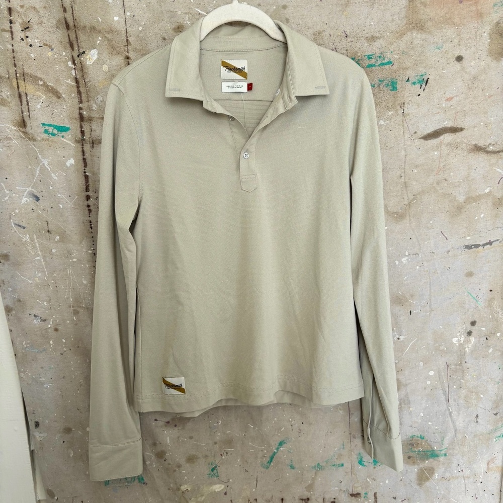 Tracksmith Rapid Transit Popover, Sage Green
